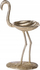 Figurinë zbukuruese SANEN Flamingo, metal, 57 cm, ngjyrë ari