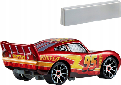 Makine lodër Disney Pixar Cars Lightning McQueen NASCAR 95, metal, e kuqe