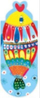 Shënues magnetik libri HENRY, oval, motiv Fish Mouth