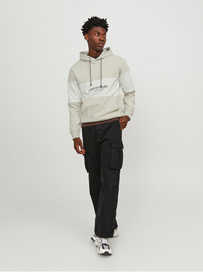 Duks Jack&Jones JORLAKEWOOD Relaxed Fit 12246802 Moonbeam BLOCKING