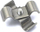 Set mbajtëse tuba ajri dhe frena inox, 1/4", 10 copë, gri metalik
