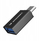 Adapter USB Wozinsky W10GY1S, USB C në USB A 3.2, 10 Gb/s, i zi