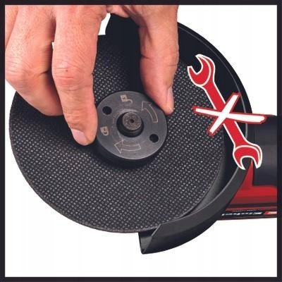 Mulli këndor Einhell Professional TP-AG 18/125 CE Q Li, 18V, 125mm, pa bateri