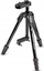 Tripod Manfrotto VR Alumini, alumin, lartësi që rregullohet, i zi
