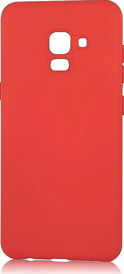 Mbulesë telefoni Mocco Liquid Silicone për Samsung Galaxy A41, silikoni i butë, e kuqe
