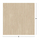 Tabaka tavoline HPL HM5839.35, set 2 copë, 80x80cm, ngjyrë travertin