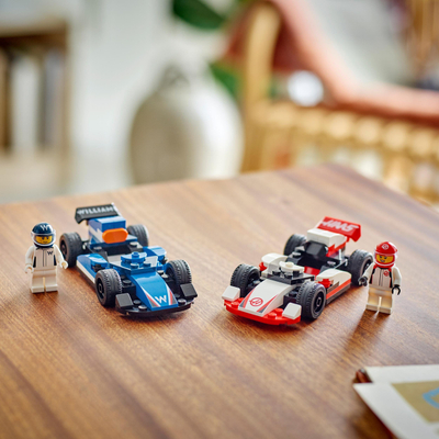 Set Lego City Williams Racing dhe Haas F1, Start Grid, për kalamaj
