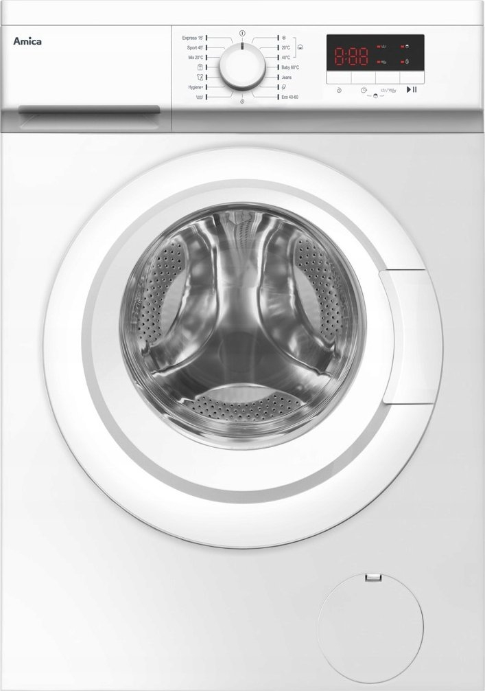 Lavatriçe Amica GWAS712DL, 7kg, 1200rpm, e bardhë
