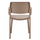 Karrige kopshti Comfee HM6102.04, polipropilen, 54x57x83 cm, cappuccino