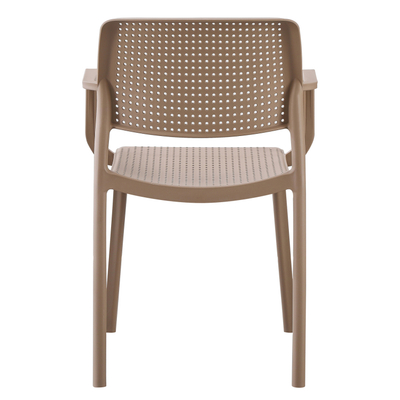 Karrige kopshti Comfee HM6102.04, polipropilen, 54x57x83 cm, cappuccino