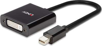 Adaptor video Lindy Mini DisplayPort në DVI, aktiv, 1920x1200, i bardhë