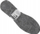 Branca këpucësh BH9W01-45, filc 7 mm, madhësia 44-45, gri