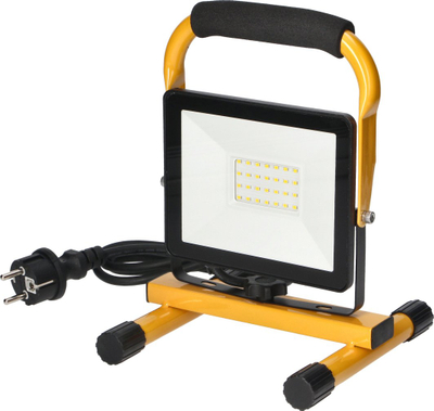 Reflektor portativ Cavo LED 30W, 4000K, IP44, i verdhë