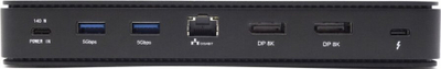 Docking station I-tec Thunderbolt 4 Dual DisplayPort PRO, Power Delivery 92W, e zezë