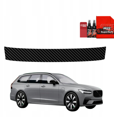 Mbrojtës bagazhi GRIZZ BodyShield për Volvo V60, fibrë karboni, ngjyrë e zezë