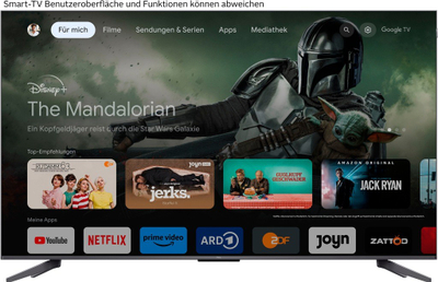 Televizor TCL QLED 75T8BX1, 75", 4K Ultra HD, Smart Google TV, i zi