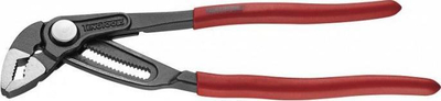 Pensë rregulluese Teng Tools MB482-7Q, kapje me dhëmbëza, dorezë plastike, gri