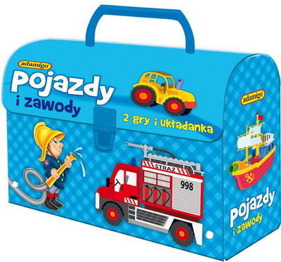 Adamigo Game Box Vehicles and Professions - 6472