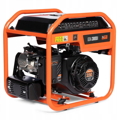 Gjenerator inverter portativ Daewoo GDA 3800i, 3800 W, benzinë, portokalli
