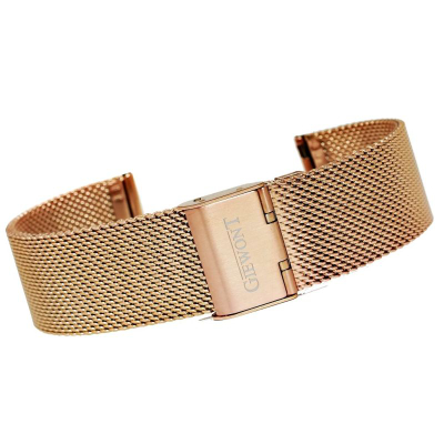 Rrip smartwatch Giewont GW330, 20mm, metal mesh, rozë ari