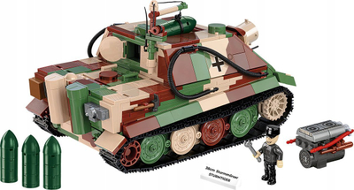 Set blloqe Cobi Sturmmorser Sturmtiger, 1100 pjesë, 38 cm, shumëngjyrësh