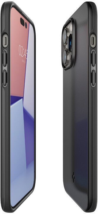 Mbrojtëse Spigen Thin Fit për Apple iPhone 14 Pro, e zezë