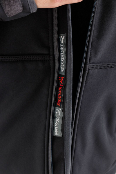 Xhaketë për femra Brugi 2NAX-X15 Nero Grigio, XL, e zezë