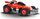Makinë garash me telekomandë Carrera First RC Racer, 2.4GHz, 26cm, e kuqe e bardhë