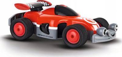Makinë garash me telekomandë Carrera First RC Racer, 2.4GHz, 26cm, e kuqe e bardhë