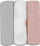 Set peshqirësh muslin Lionelo Rainbow, pambuk, 70 x 70 cm, shumëngjyrësh