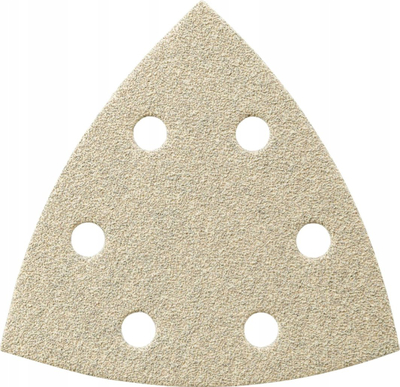 Letër gërryese trekëndore Klingspor PS 22 K, hook and loop, grit 180, bezhë