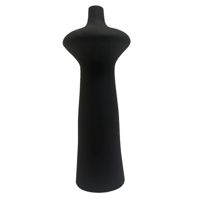 Dekor tavoline qeramike Scepter Φ18x49Hcm (HM4636.02), zezë