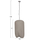 Llambadar varës LOGKY HM4704.03L, fiber cement, 35x35x67cm, gri