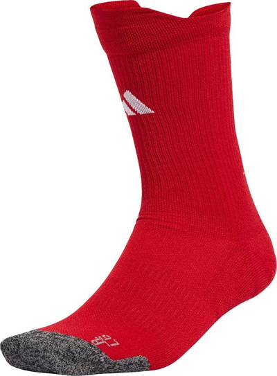 Çorape sportive adidas Football Cushioned Performance Crew JW3435, të jastëkuara, gjatësi deri në mes të kërcirit, të bardha