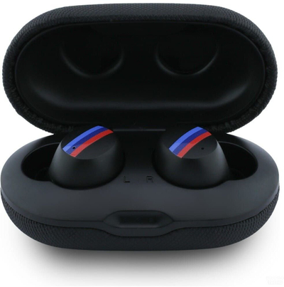Kufje Bluetooth TWS BMW M Metal Logo, Bluetooth 5.3, ENC, të zeza