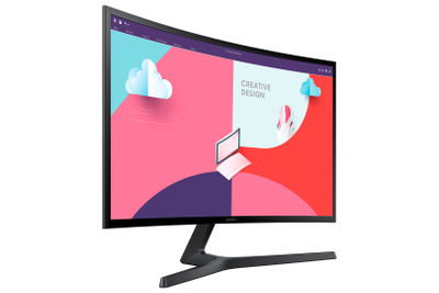 Monitor Samsung S24C366EA, 24”, Full HD, Curved, i zi