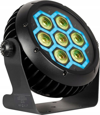 Reflektor skenik LIGHT4ME FRAME PAR IP65, LED RGBW, IP65, i zi