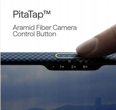 Mbulesë telefoni Pitaka Ultra-Slim për Apple iPhone 17 Pro Max, MagSafe, fibra aramidi, blu e verdhë