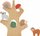 Lodër druri Fisher-Price Balance Tree, 10 copa, aktivitet për grumbullim, shumëngjyrëshe
