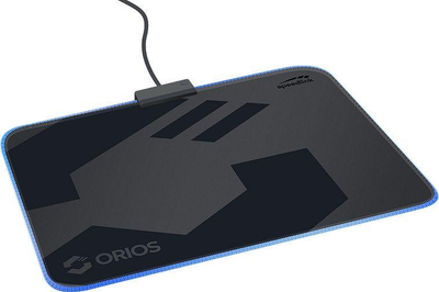 Mousepad gaming Speedlink Orios, LED, soft, i zi gri