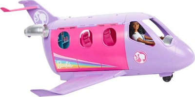 Set lojë Barbie Life in the City Airplane Adventures, aeroplan lodër me kukull dhe qenush, 15 aksesorë, shumëngjyrësh