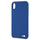 Maskë mbrojtëse BMW BMHCI61MSILNA, për iPhone Xr, silikon, blu navy