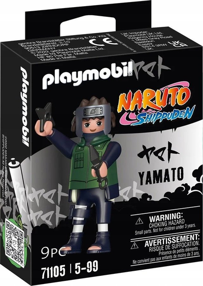 Figurë koleksionuese Playmobil 71105 Naruto Yamato, set me figura, për kalamaj 5-99 vjeç, shumëngjyrëshe
