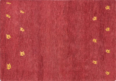 Tapet leshi YARALI Wool Gabbeh, 160 x 230 cm, i kuq
