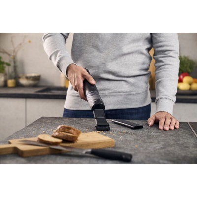 Fshesë dore pa kabllo Zwilling Xtend Starter Set, bateri 12V 3Ah, filtër HEPA, e zezë