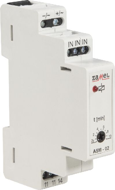 Automat shkalle Zamel ASM-02, 24V AC/DC, për shinë DIN