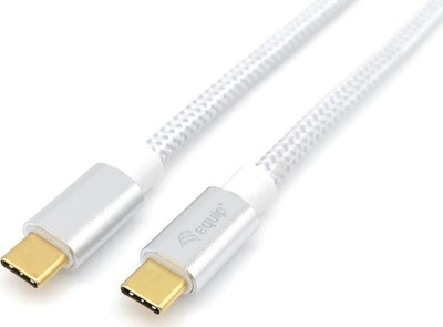 Kabllo USB-C Equip 128356, 1m, 100W PD, e bardhë