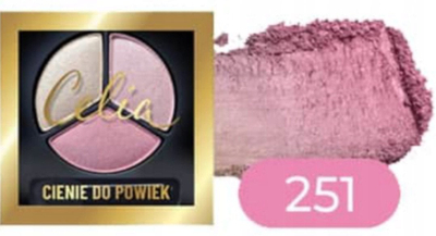 Paletë hijesh sysh Alkemilla Celia Eyeshadow Palette 251, 4g, shumëngjyrëshe