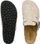 Pantofla shtëpie CMP Eco Taraz Women, lesh felt i ricikluar, shollë tape, krem
