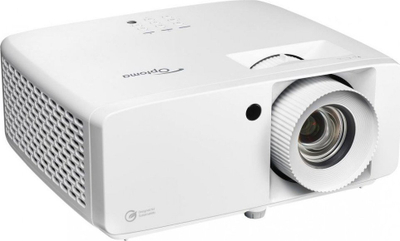 Projektor Optoma ZH450, Full HD 1080p, lazer, i bardhë